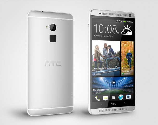 Das Display ist 5,9 Zoll groß, im Inneren arbeitet wie beim HTC One ein Snapdragon-600-Quad-Core-Prozessor mit 1,7 GHz. (Bild: HTC)